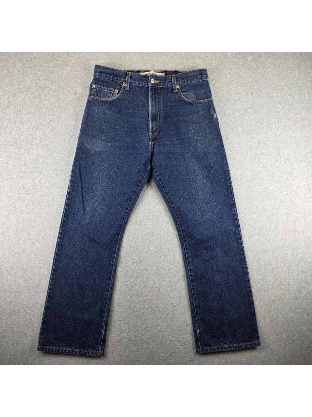 Vintage Levi's 517 Jeans Mens 34x30 Bootcut Dark Wash Made USA 100% Cotton